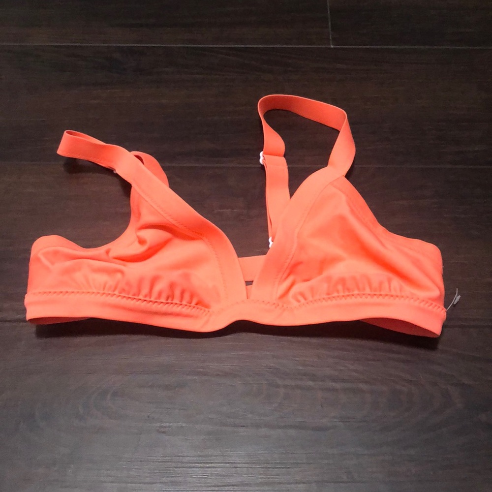 Pink/orange lululemon swim top